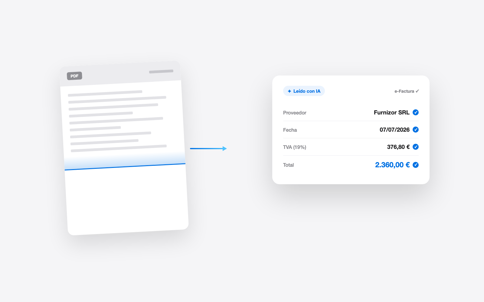 Software de facturare care citește facturile cu inteligență artificială